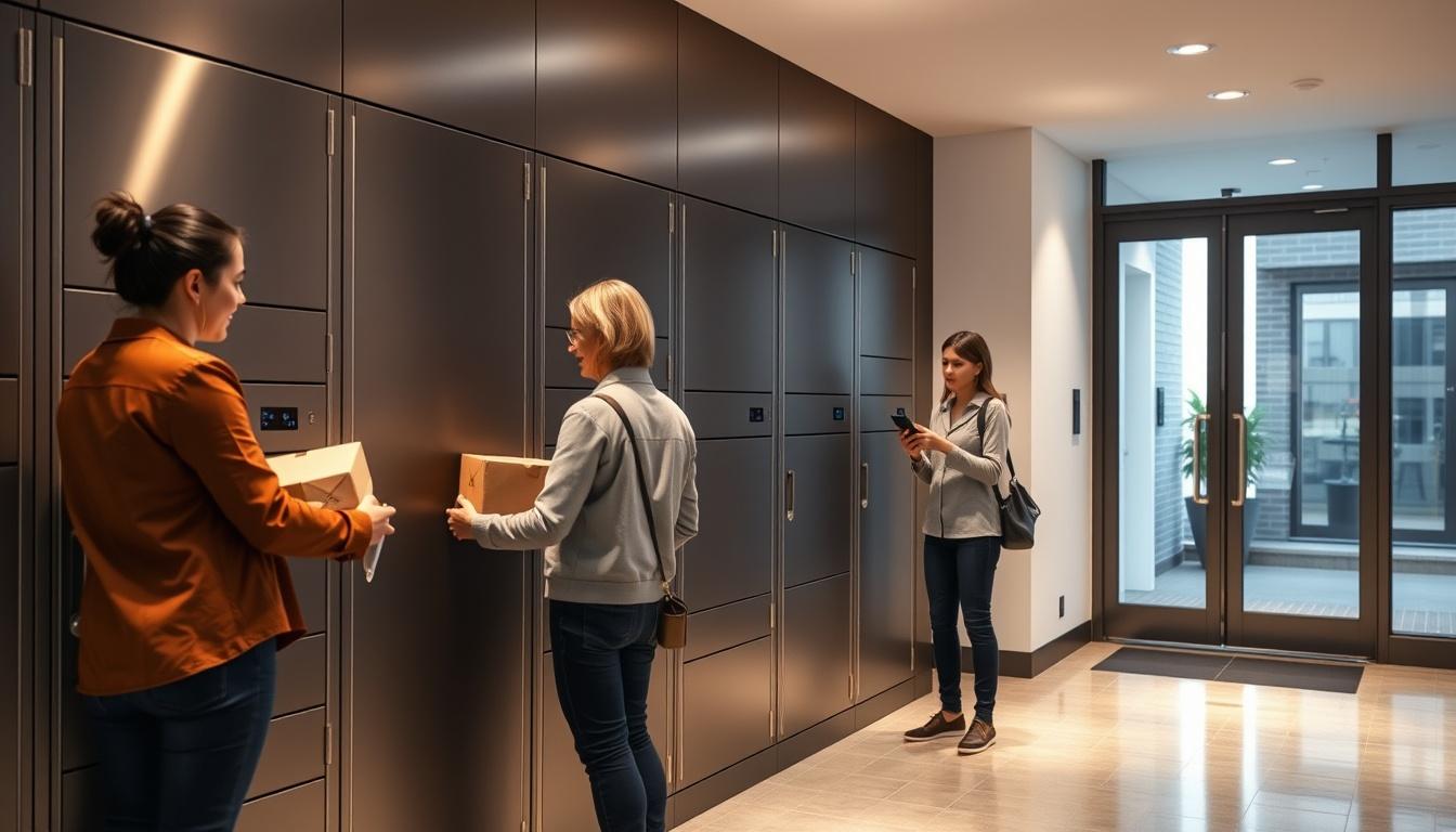 Smart Package Lockers for Modern Living